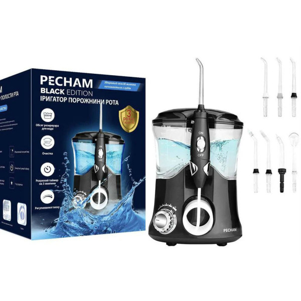 Фото - Іригатор Pecham Professional Black (6902018567809)