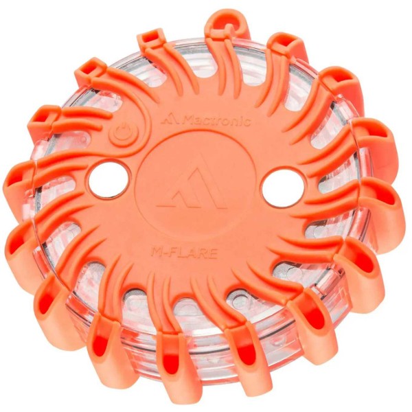 Фото - Набір ліхтарів Mactronic M-Flare (65 Lm) Amber Magnet Synch Recharg 12/220V (PSD0012)
