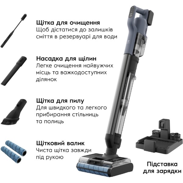Фото - Пилосос ручний миючий Electrolux EW82U2DB