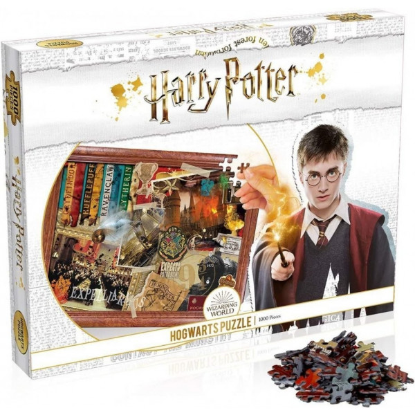 Фото - Пазли (8 +) Wizarding World Harry Potter Hogwarts 1000 шт. (5036905039581)