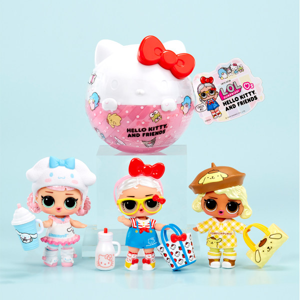 Фото - Лялька-сюрприз набір L.O.L. Surprise! серії Loves Hello Kitty – HELLO KITTY І ДРУЗІ (в асорт.) (523840)