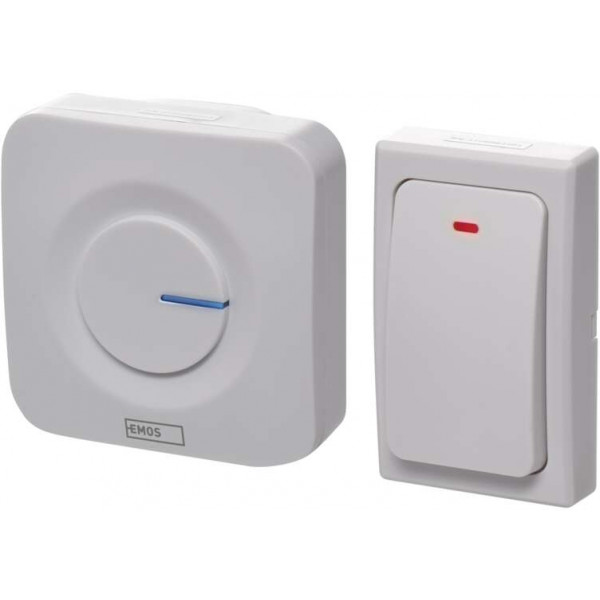 Фото - Бездротовий дверний дзвінок EMOS P5729, біл.