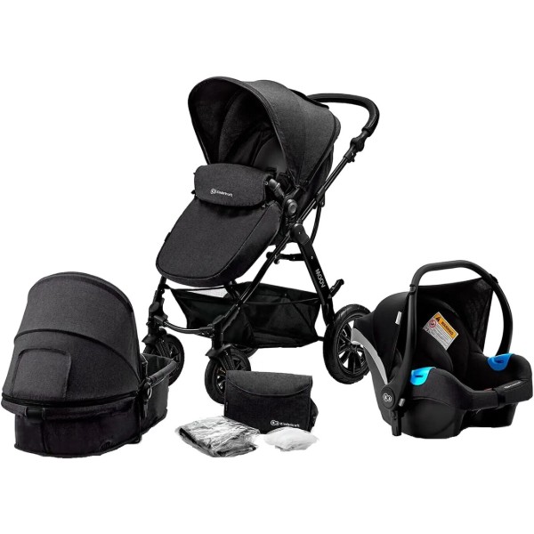 Фото - Коляска универсальная 3 в 1 Kinderkraft Moov Black (KKWMOOVBLK00NC)