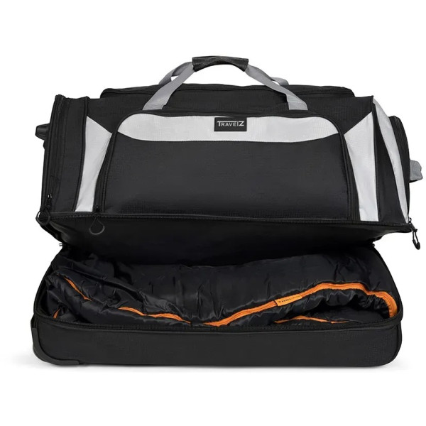 Фото - Сумка дорожня TravelZ Wheelbag Doubleloader Black (603098)