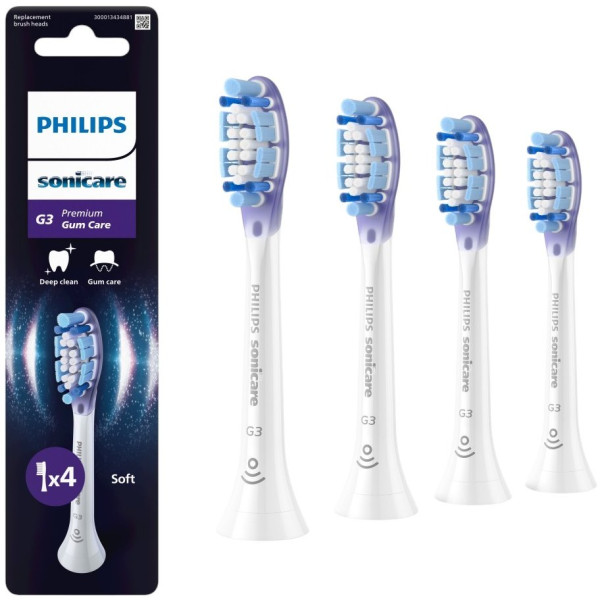 Фото - Насадка для зубної щітки Philips Sonicare HX9054/87 G3 Premium Gum Care