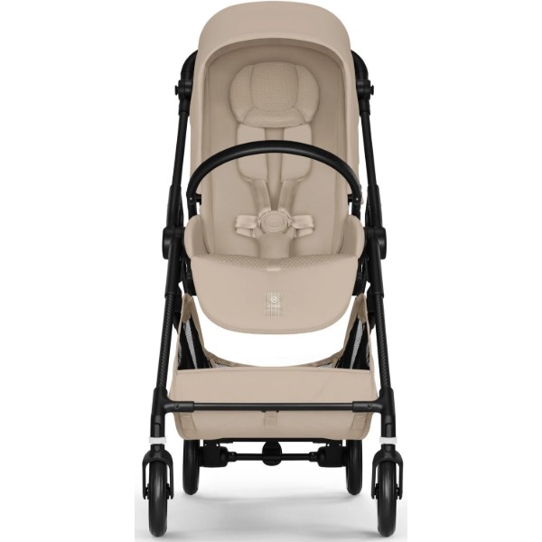 Фото - Коляска прогулочная Cybex Melio Carbon Almond Beige (с бампером)