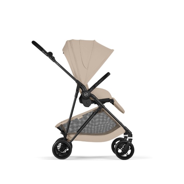 Фото - Коляска прогулочная Cybex Melio Carbon Almond Beige (с бампером)