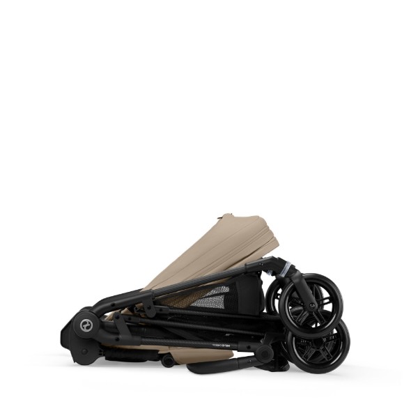 Фото - Коляска прогулочная Cybex Melio Carbon Almond Beige (с бампером)