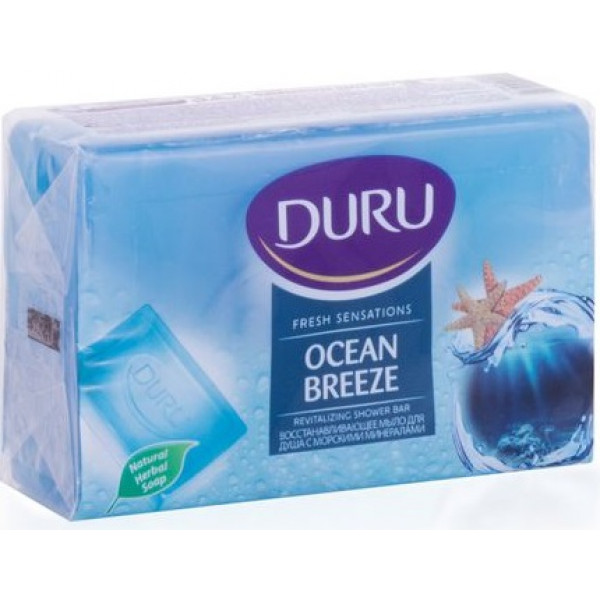 Фото - Тверде мило Duru Fresh Sensations Океанський бриз 150 г (8690506494612)