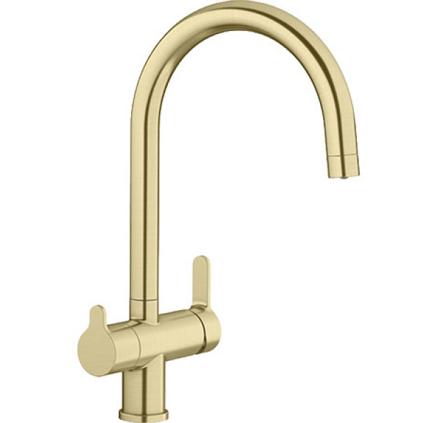 Фото - Кухонний змішувач Blanco TRIMA Satin Gold (526695)