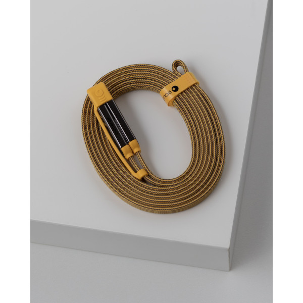 Фото - Кабель синхронізації даних Rolling Square 6in1, inCharge XL 3 м Yellow (XLL03R)