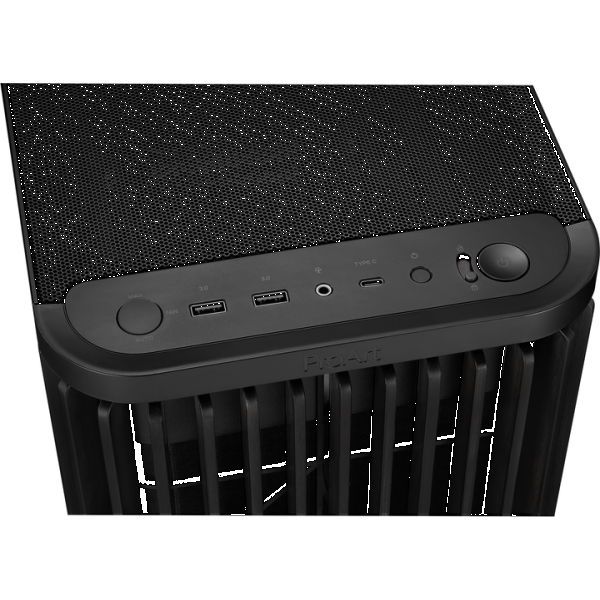 Фото - Корпус Asus PA401 PROART WOOD METAL PWM BLACK (90DC00M0-B39010)