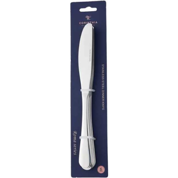 Фото - Набір ножів столових Corinthia Roma 6 шт. (СТ108Н-DK6)