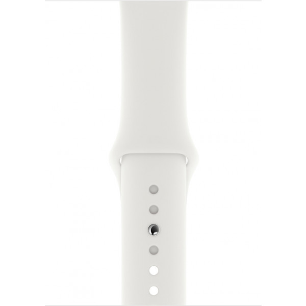 Фото - Смарт-часы Apple Watch Series 4 GPS 40mm Silver Aluminium Case with White Sport Band (MU642UA/A)