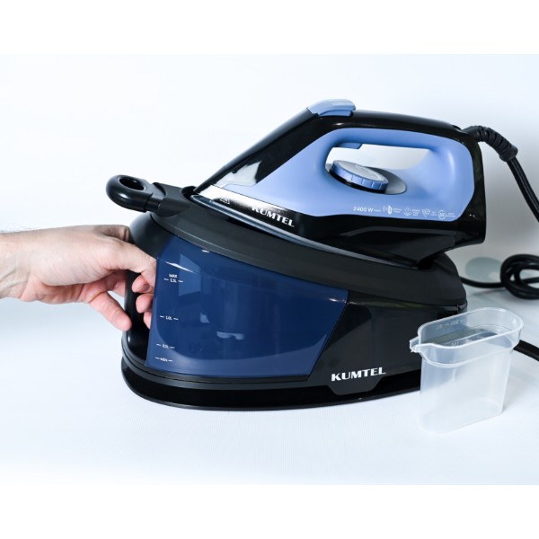 Фото - Праска з парогенератором Kumtel HSS-01 BLUE