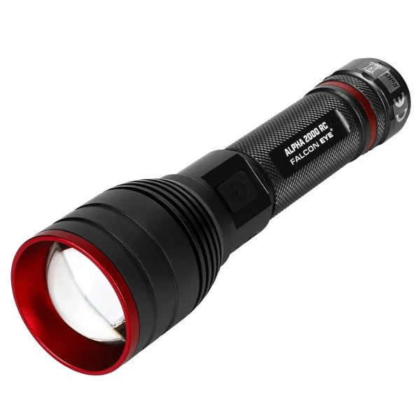 Фото - Фонарь аккумуляторный Falcon Eye 2000 RC (2000 Lm) Focus Rechargeable Type-C (FHH0123)