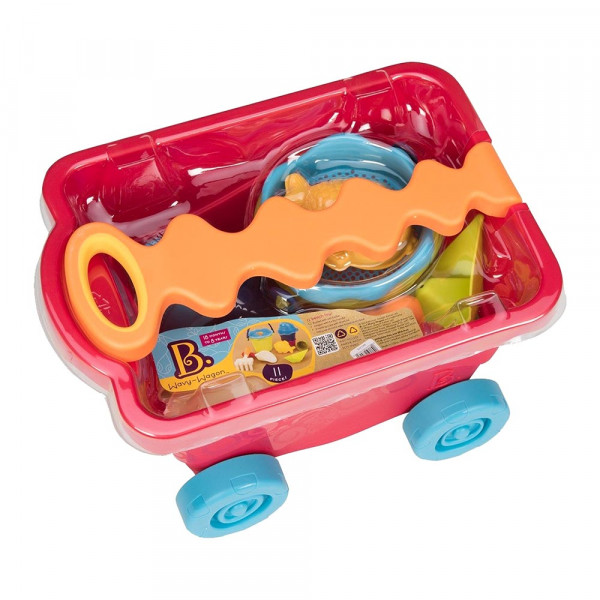 Фото - Набір для гри в пісочниці Battat і з водою Візок Манго 11 предм (BX1594Z)