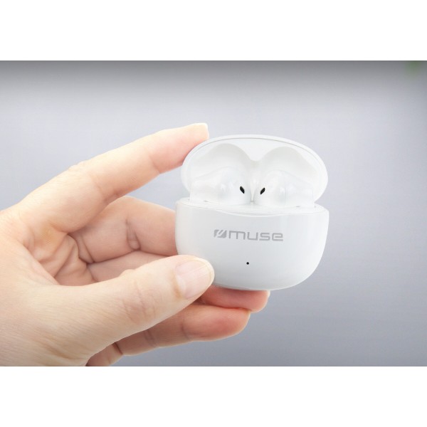 Фото - Навушники вкладиші бездротові TWS Muse M-270 TWS White