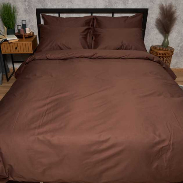Фото - Комплект постельного белья Moon&Star Satin Premium Mocha Mood 160х220 наволочки 4х50х70 (MS-820010068)