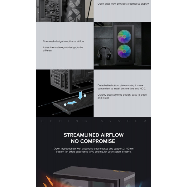 Фото - Корпус Gamemax F36 BK