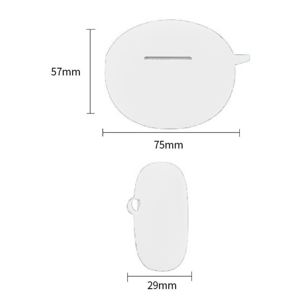 Фото - Чохол для навушників BeCover Silicon for Xiaomi Redmi Buds 4 Active White (710946)