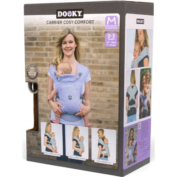 Фото - Рюкзак - кенгуру Xplorys Dooky Cosy Comfort Grey (5326201)