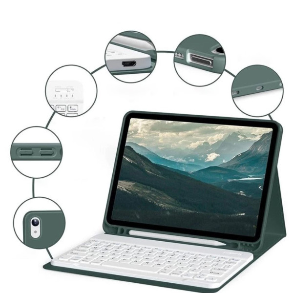 Фото - Чохол-клавіатура для планшета BeCover for Apple iPad Mini 7 2024 Dark Green (712993)