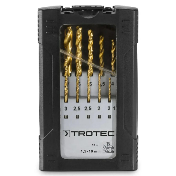 Фото - Набор сверл Trotec HSS Metal Drill Set (6200001131)