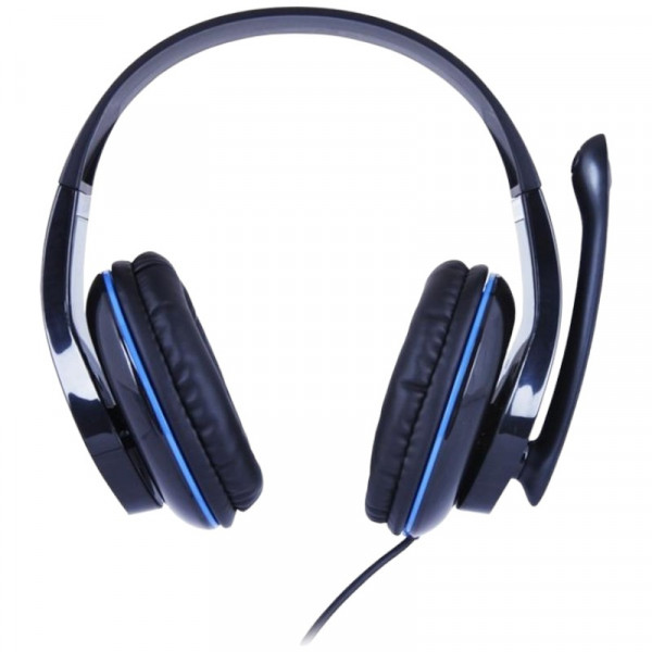 Фото - Гарнітура дротова ігрова Sades SA-701 Black/Blue (sa701blj)