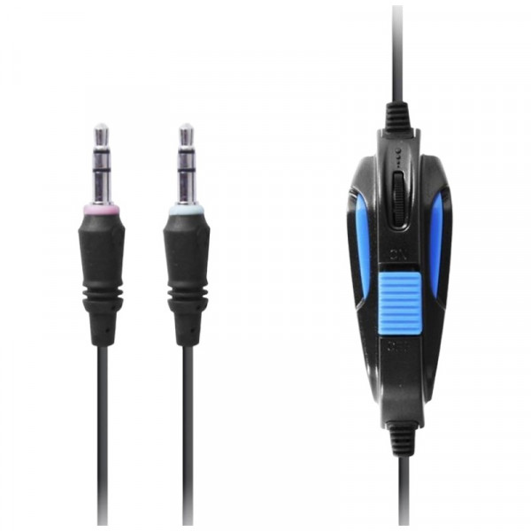Фото - Гарнітура дротова ігрова Sades SA-701 Black/Blue (sa701blj)