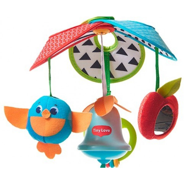 Фото - Мини-мобиль Tiny Love на прищепке Pack & Go "Лесные друзья" (1113400458)