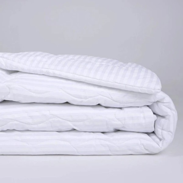 Фото - Ковдра літня полуторна MirSon антиалергенна №178 Сolor Fun Line 17-0605 Stripe White Tencel 155х215 + нав. 2 шт. (2200010854374)