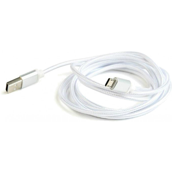Фото - Кабель Cablexpert USB 2.0 - Micro B Silver 1.8m (CCB-mUSB2B-AMBM-6-S)