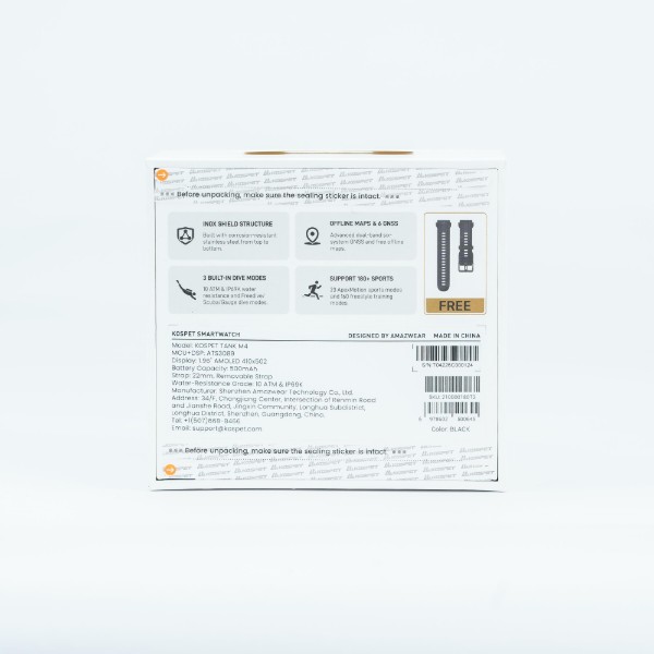 Фото - Смарт-часы KOSPET TANK M4 SE BLACK