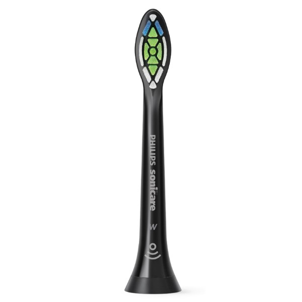 Фото - Насадка для зубной щетки Philips Sonicare HX6068/13 W2 Optimal White, 8 шт (черные)
