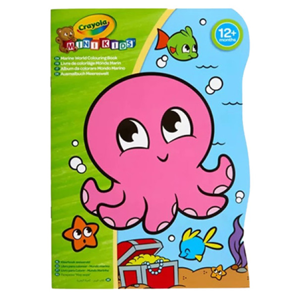 Фото - Розмальовки Crayola Море 16 стор. (25-1480-1)