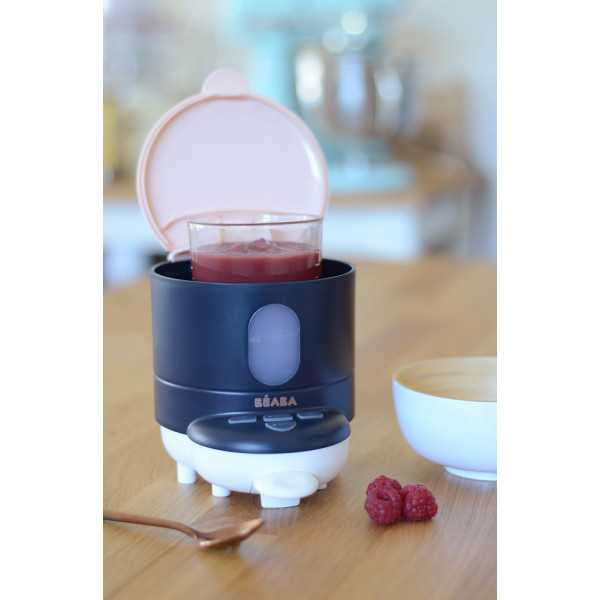 Фото - Підігрівач дитячих пляшечок стаціонарний Beaba Bib'expresso Blue NEW (912691)