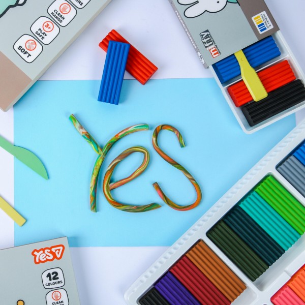 Фото - Пластилин классический YES 18 цв. 360 г Miffy (540721)