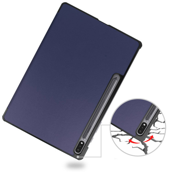 Фото - Чохол для планшету BeCover Smart Case for Samsung Galaxy Tab S9 Plus (SM-X810/SM-X816)/S9 FE Plus (SM-X610/SM-X616) 12.4"" Deep Blue (710322)