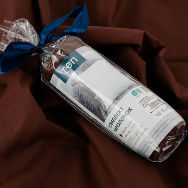 Фото - Наволочка ТЕП Комплект 70х70 см 19-1121 ТСХ Cocoa (2-04245_32329)