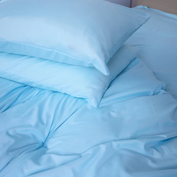 Фото - Простынь двуспальная MirSon Soft Elegance №12-4608 Clear Water 180х200 см (2200010911596)