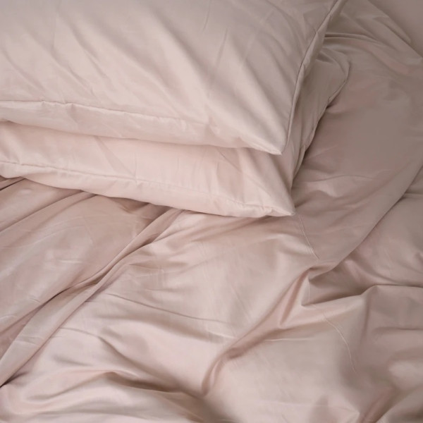 Фото - Простирадло двоспальне MirSon Soft Elegance №15-1214 Warm Sand 180х200 см (2200010912630)