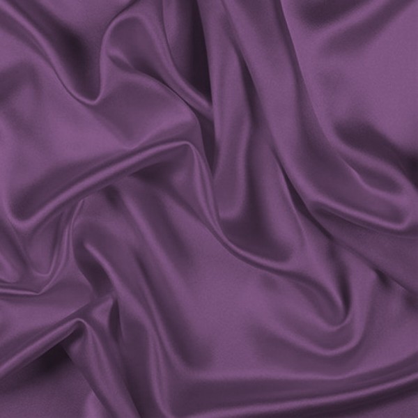 Фото - Простирадло двоспальне MirSon Satin Light Pro 10-012 Violet 180x190+25 см (2200010174724)