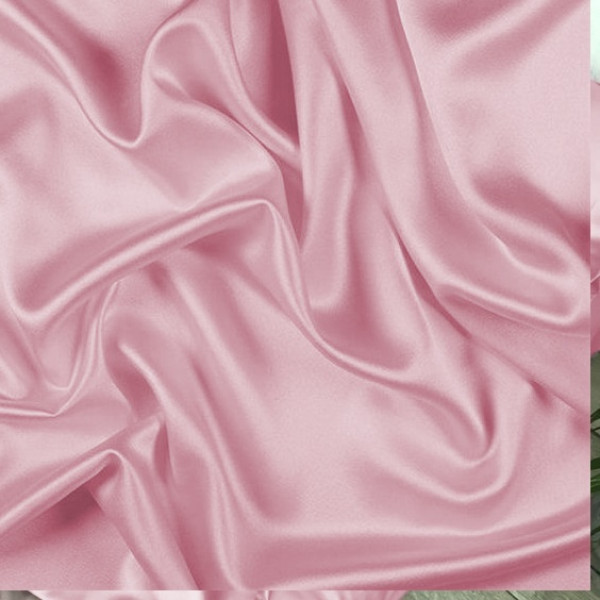 Фото - Простирадло двоспальне MirSon Satin Light Pro 10-003 Pink 180x190+25 см (2200010170153)