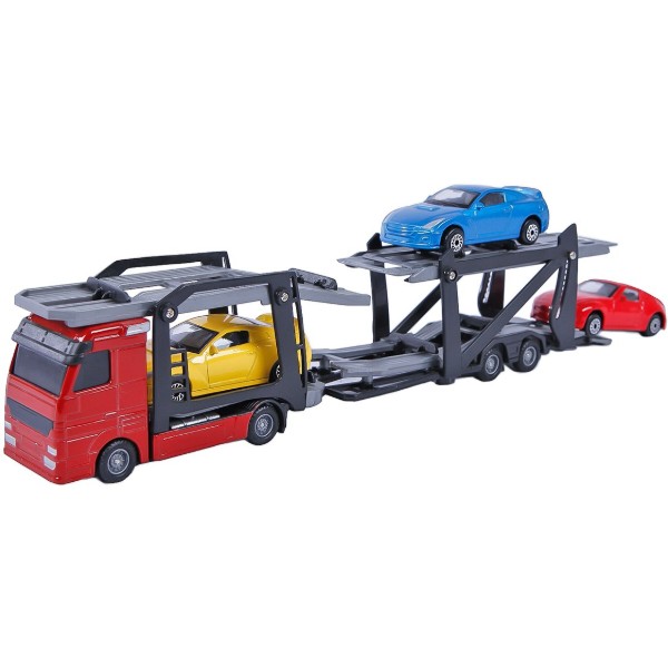Фото - Автотранспорт TechnoDrive АВТОПЕРЕВІЗНИК (автоперевізник, 3 машини, 1:60, 26cm) (541756.270) Фото - Автотранспорт TechnoDrive АВТОПЕРЕВІЗНИК (автоперевізник, 3 машини, 1:60, 26cm) (541756.270)