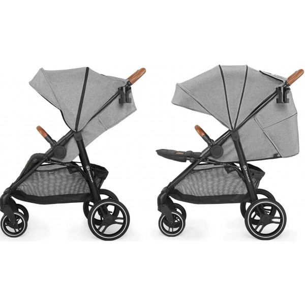 Фото - Коляска прогулянкова Kinderkraft Grande LX Gray (KKWGRANGRY00LX)