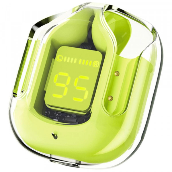 Фото - Наушники вкладыши беспроводные TWS AceFast T6 youth green (6974316281573)