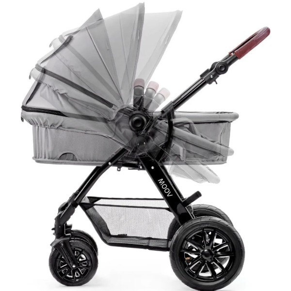 Фото - Коляска универсальная 3 в 1 Kinderkraft Moov Gray (KKWMOOVGRY00NC)