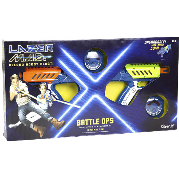 Фото - Лазерний набір Silverlit Lazer M.A.D. Подвійний (LM-86845) Фото - Лазерний набір Silverlit Lazer M.A.D. Подвійний (LM-86845)