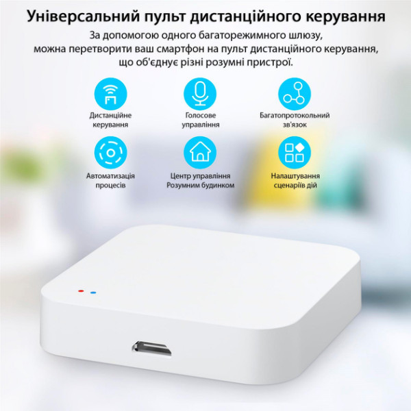 Фото - Багатофункціональний шлюз Action Tuya G01Pro